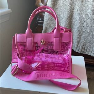 Juicy Couture Vibrant Pink Satchel